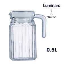  Bình nước thủy tinh luminarc quadro 0,5L 