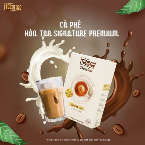  Cafe ITGCOFFEE Premium signatune 240g x 12 gói 