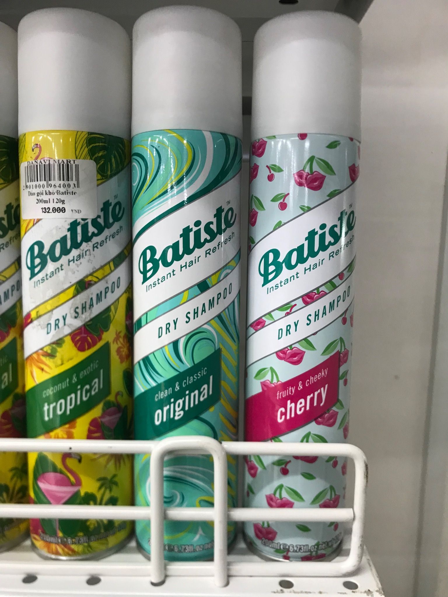  Dầu gội khô Batiste 200 ml 