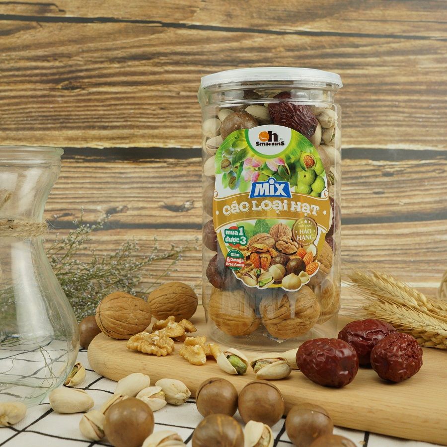  Hạt hỗn hợp mix 3 loại hạt SMILE NUT - 350G 