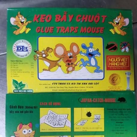  Keo dính chuột xanh lốc 2 