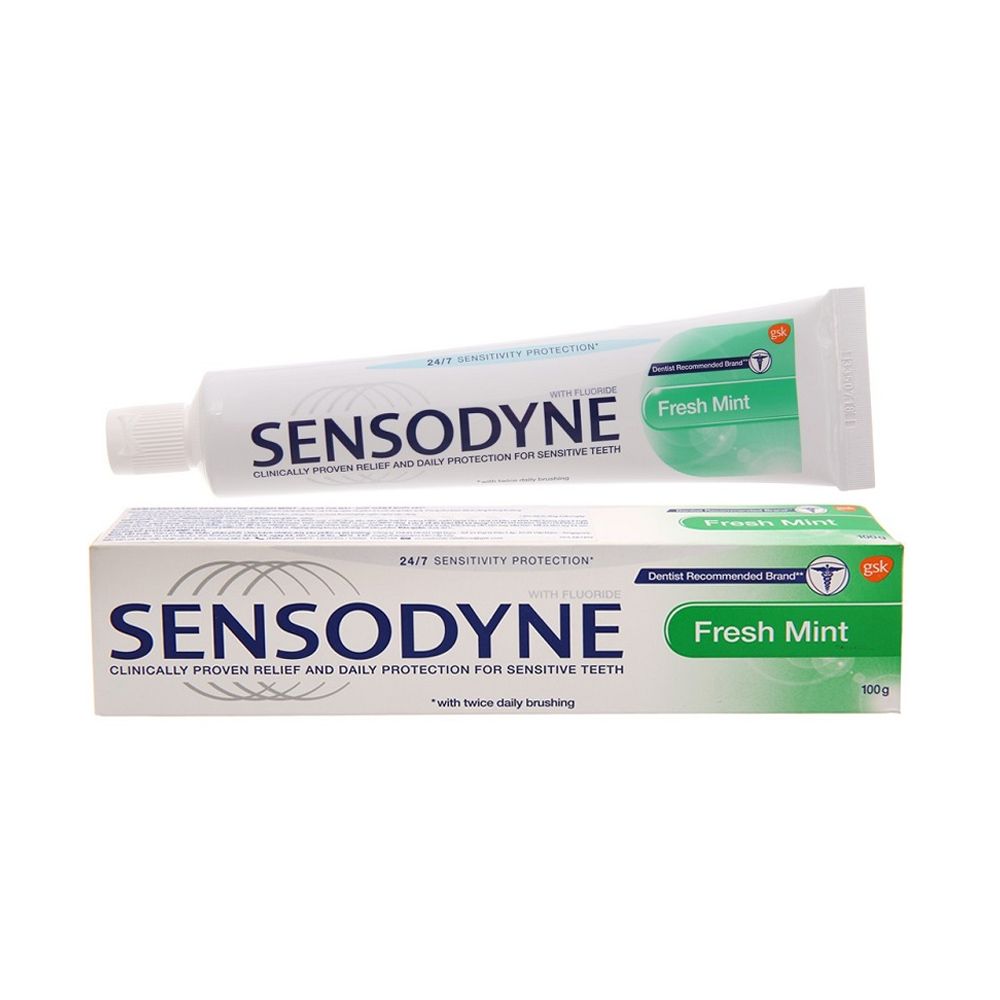  KDR Sensodyne bạc hà 160g 