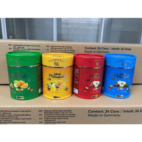  Kẹo trái cây C&H Đức 100gr (ống tròn) 