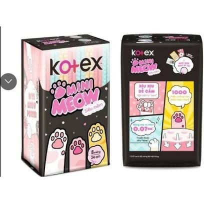  Bvs kotex mini meow smc 8m 
