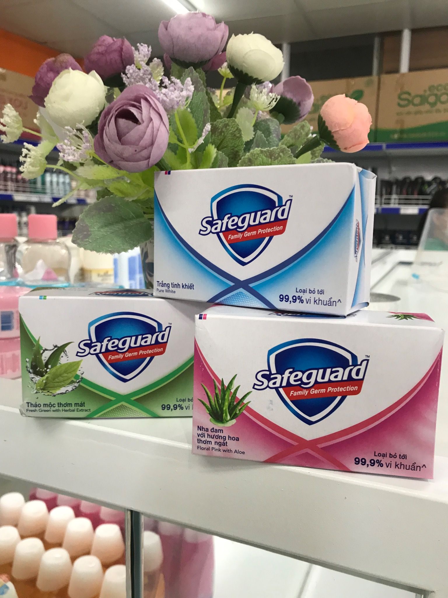  Xà phòng cục safeguard 130g 