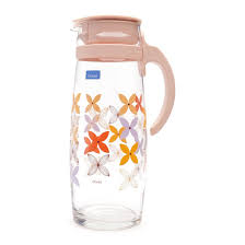  Bình nước thủy tinh Divano in hoa 1,6L 