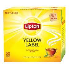  Trà Lipton Nhãn Vàng 50 tép 
