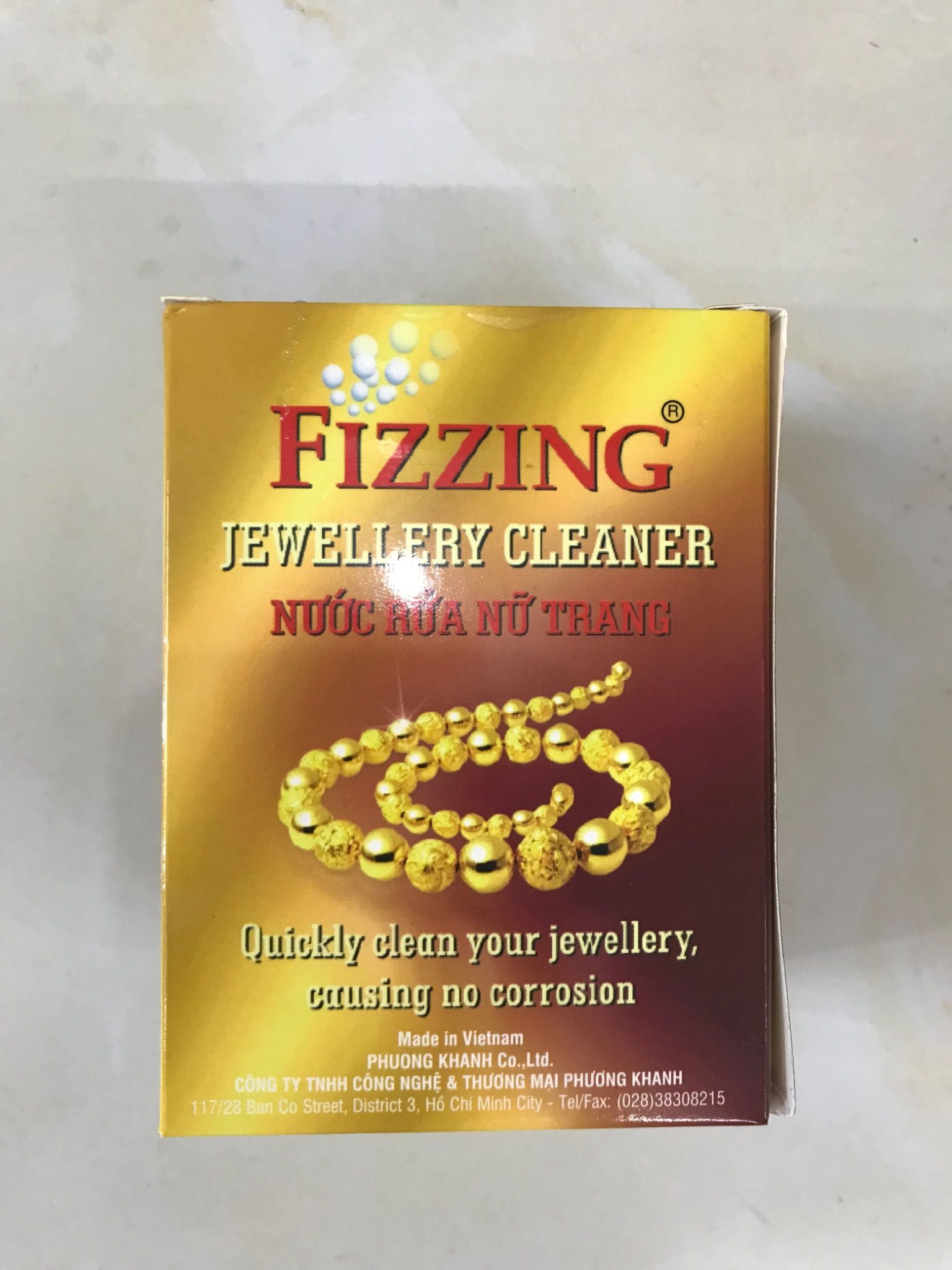 Tẩy rửa nữ trang Fizzing 