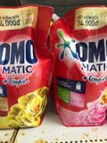  Nước giặt Omo Matic cửa trên túi 3,6 kg 