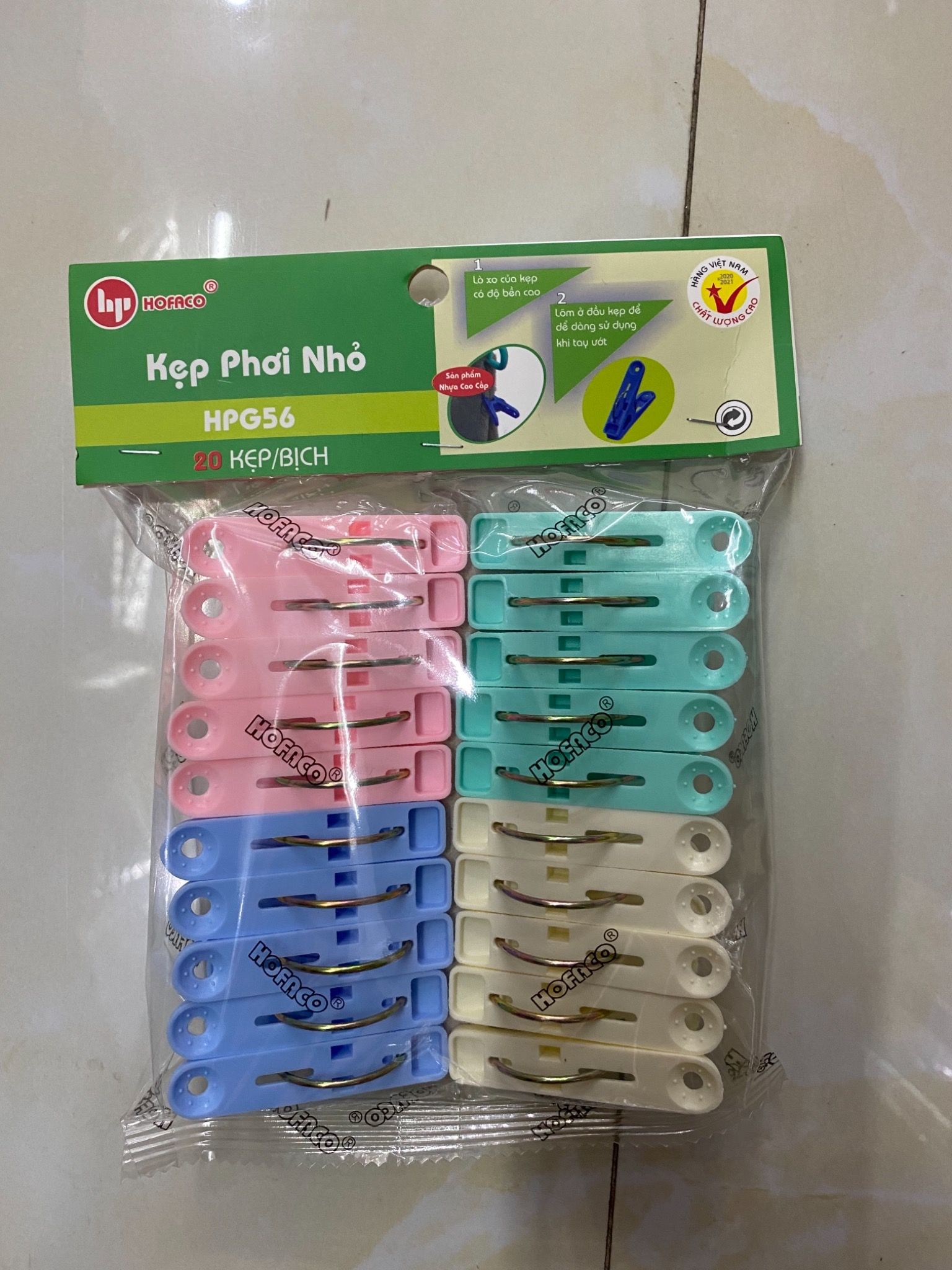  Kẹp phơi quần áo HPG56 