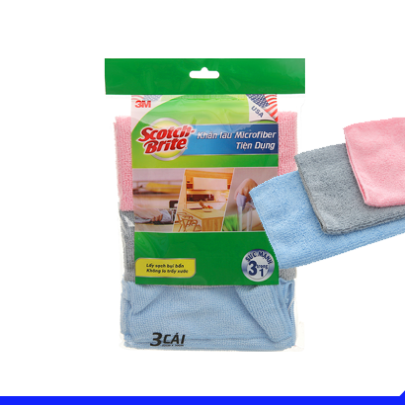  Khăn tiện dụng scotch brite 30*30 