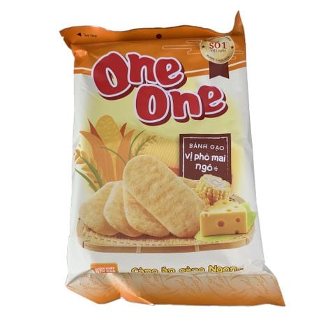  Bánh gạo One One gold pho mai 118g 
