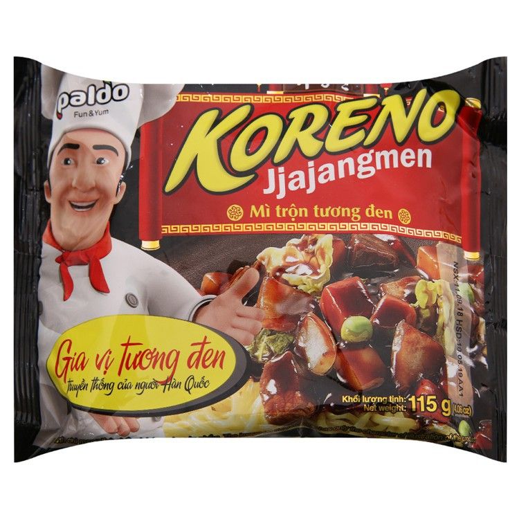  Mì trộn tương đen  Koreno Jiajan 115g 