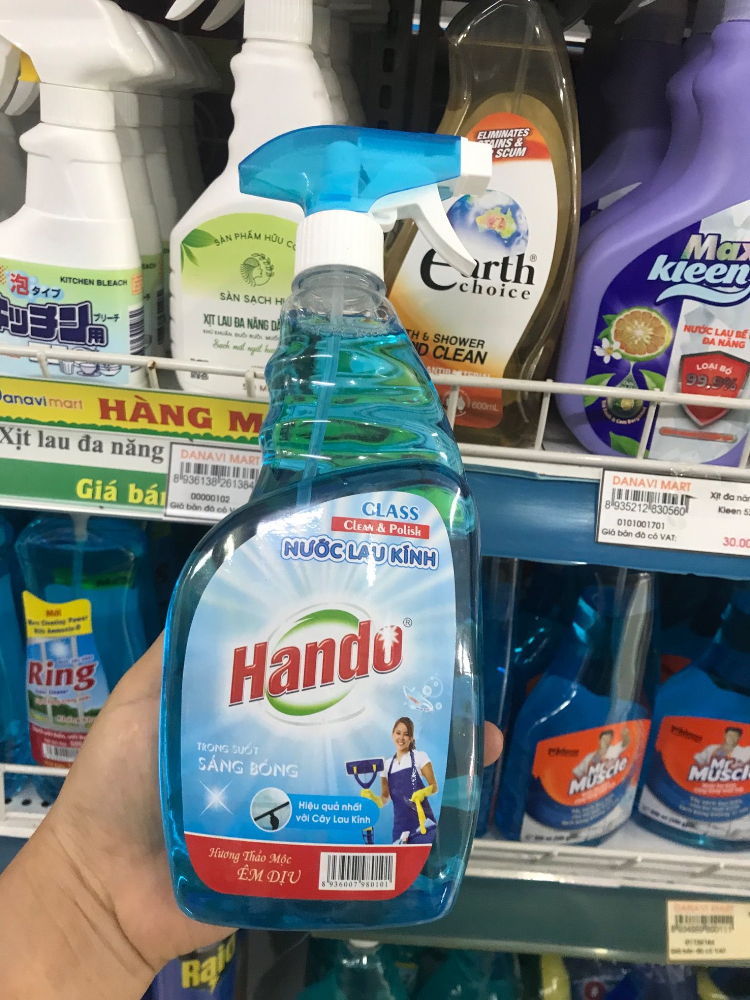  Nước lau kính ha do 500ml 