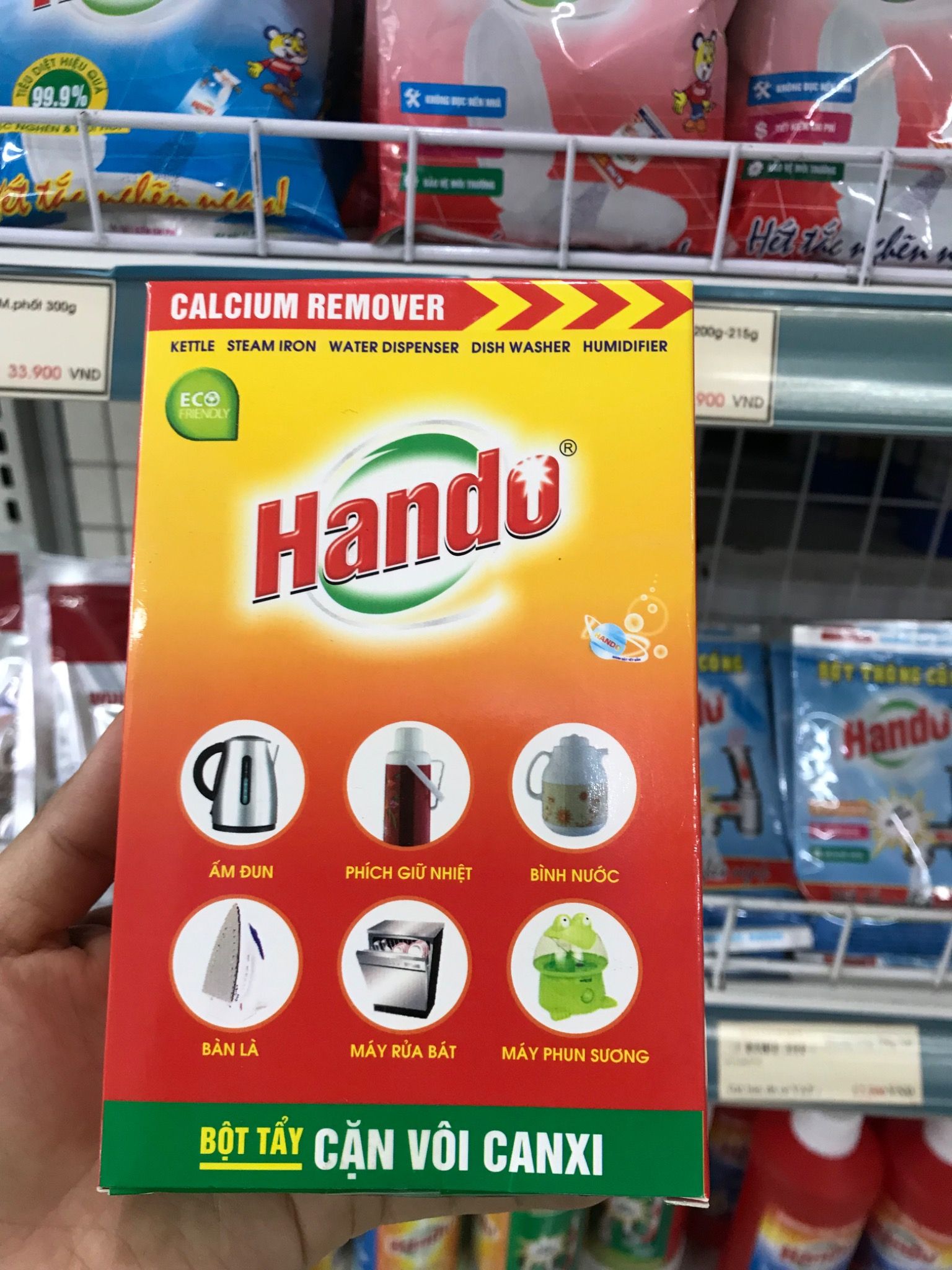  Tẩy cặn ấm đun 