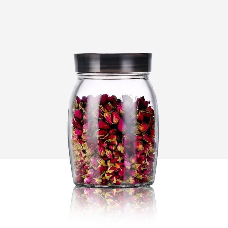  Hủ thủy tinh tròn 1000ml 