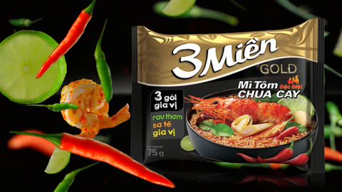  Mì 3 miền  Gold 