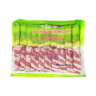  Ba Chỉ bò mỹ 500g 