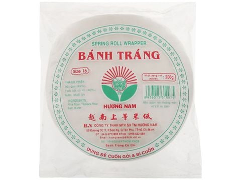  Bánh tráng 16cm hương nam 200g 