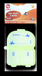  Hộp thuốc 3 ngăn HPG207 