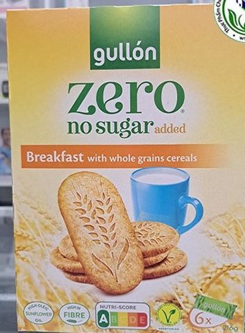  Bánh ăn kiêng không đường gullon breafast - 216g 