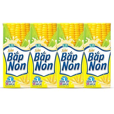  Thức uống dinh dưỡng bắp non LIF 180ml lốc 4 