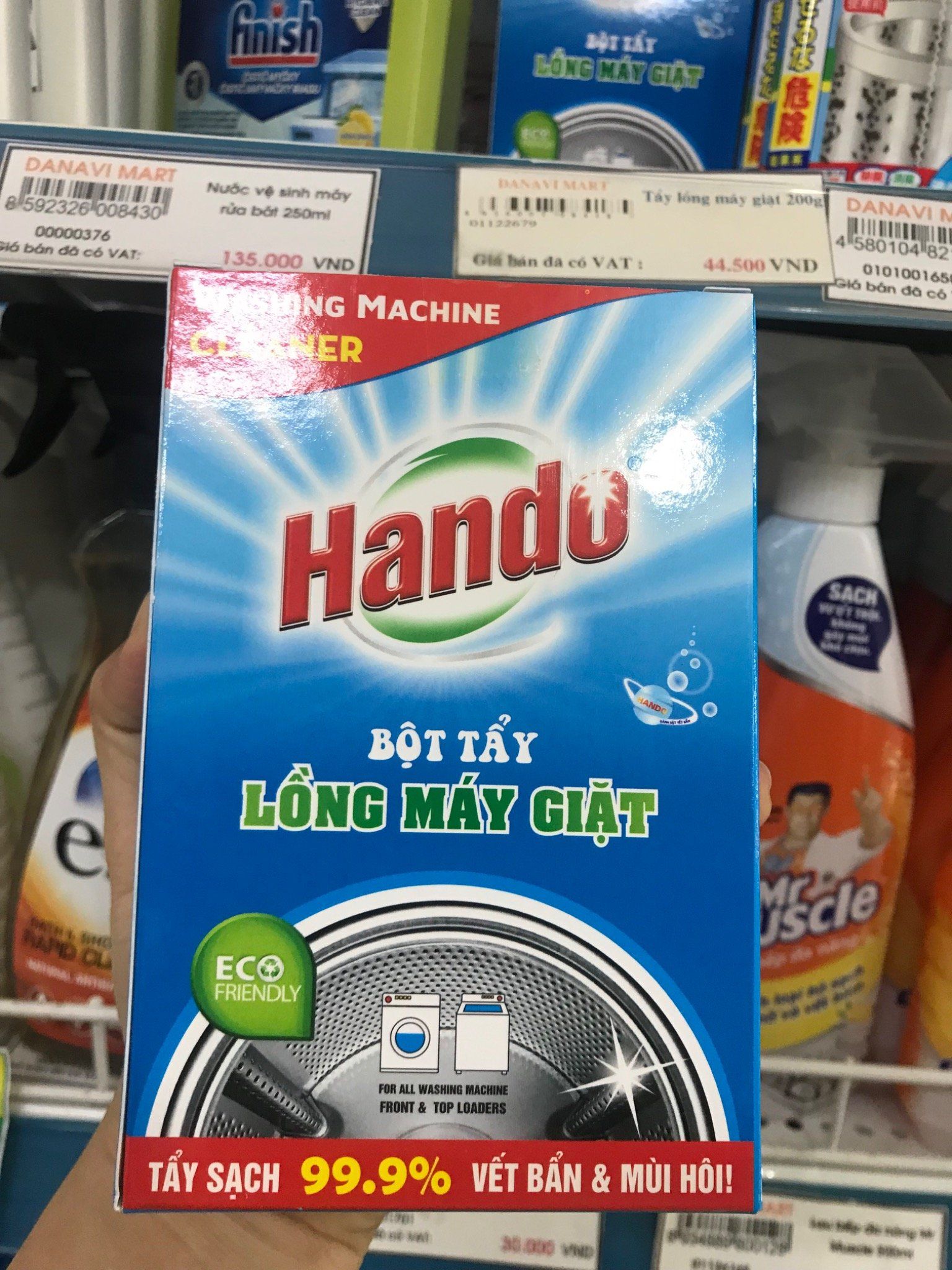  Tẩy lồng máy giặt hando 200g 