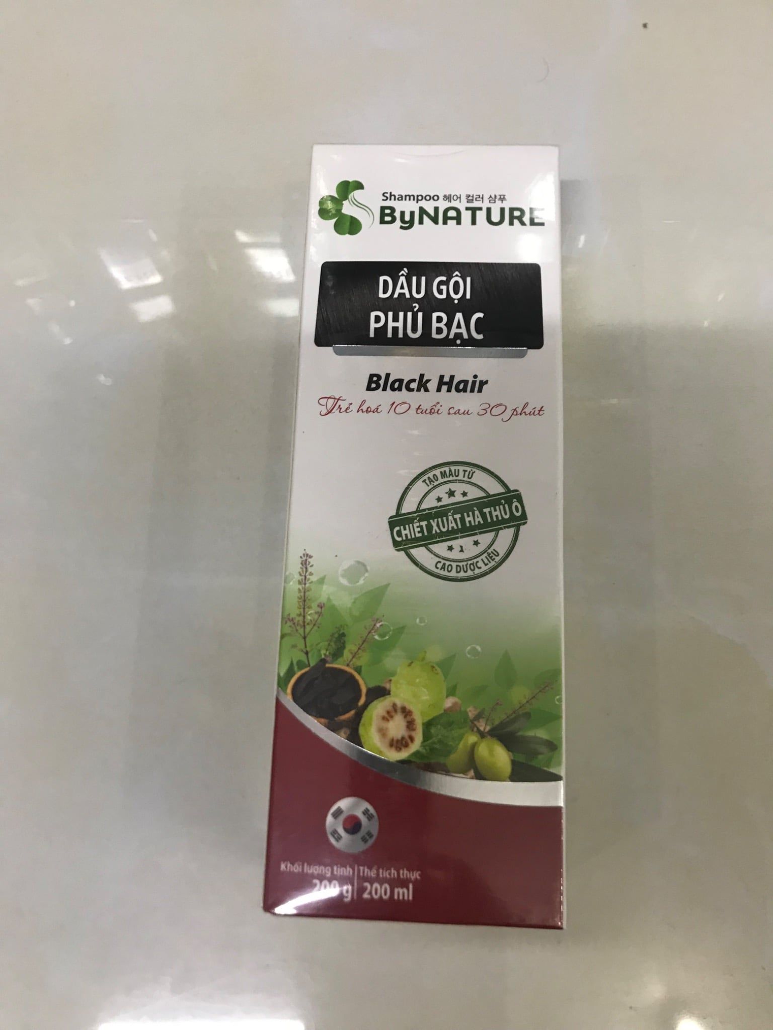  Dầu gội phủ bạc dược liệu nature 200g 