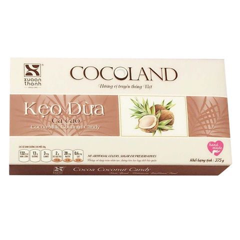  Kẹo dừa cacao Xuân Thanh - 375g 