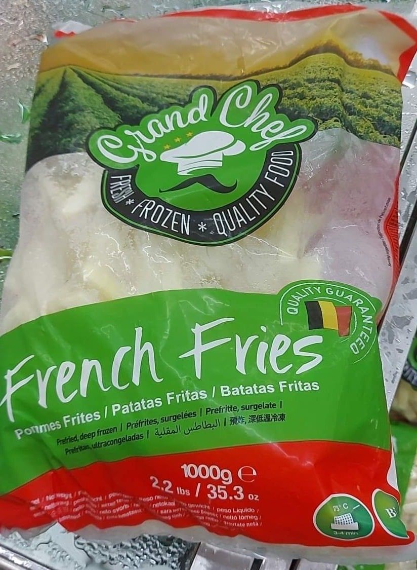  Khoai tây cắt lát grand chef 1kg 