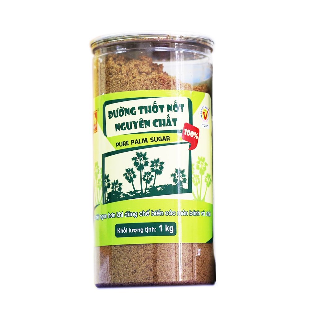  Đường Thốt Nốt Nguyên Chất Bột - 1kg 