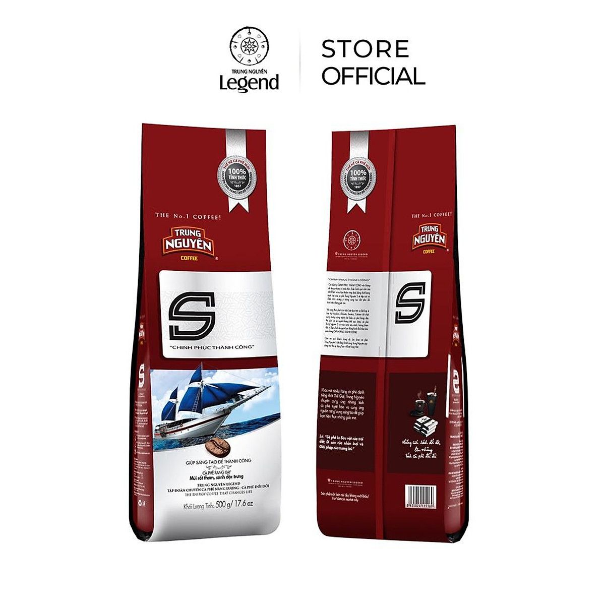  Cafe trung nguyên chữ S- 500g 