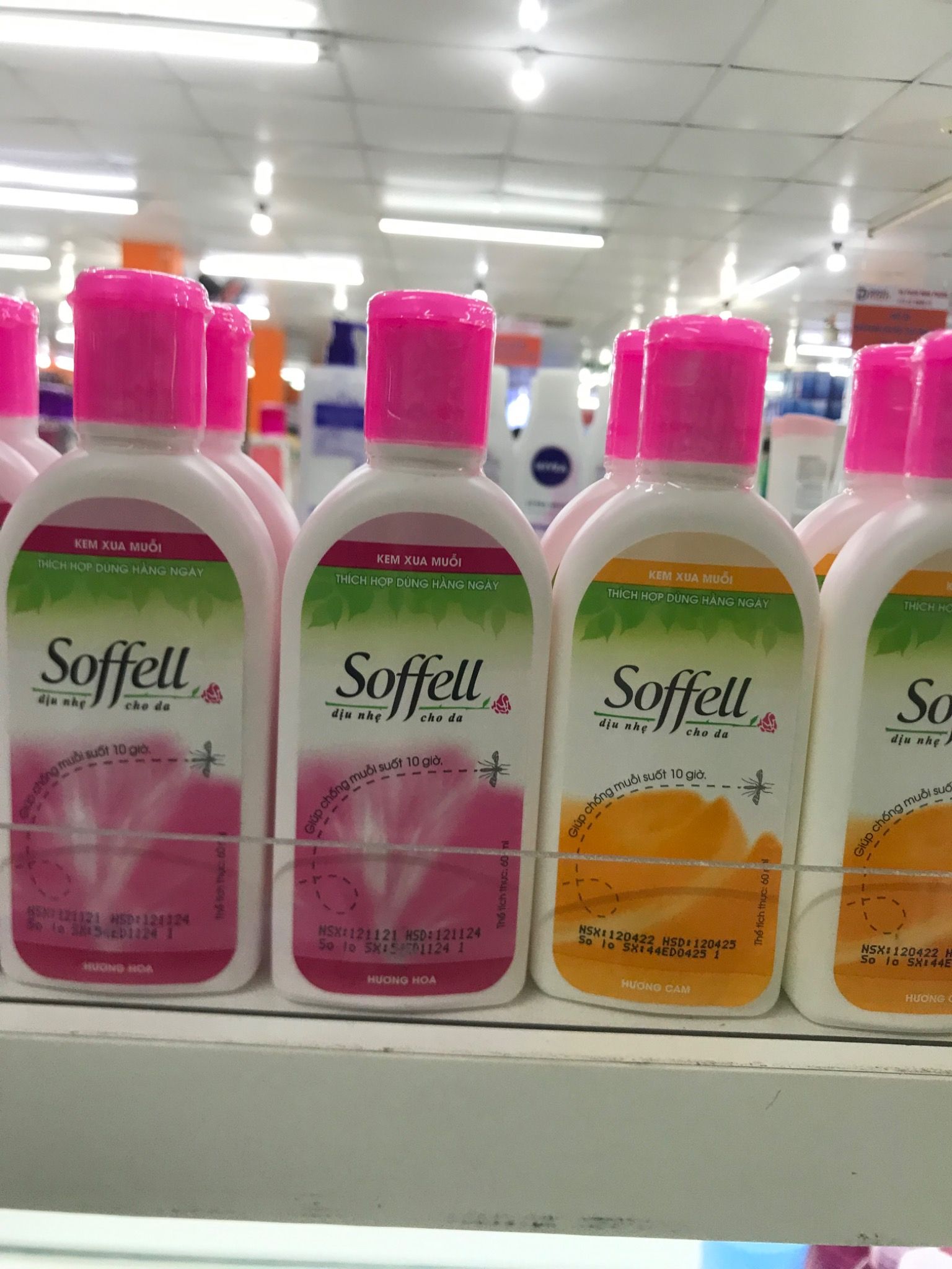  Kem chống muỗi soffel 60ml 