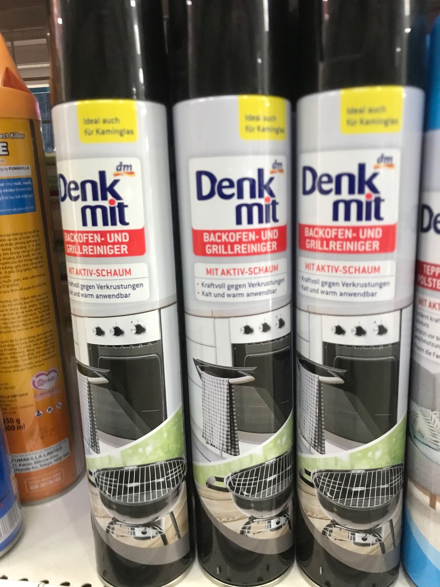  Xịt vệ sinh lò nướng Denkmit 