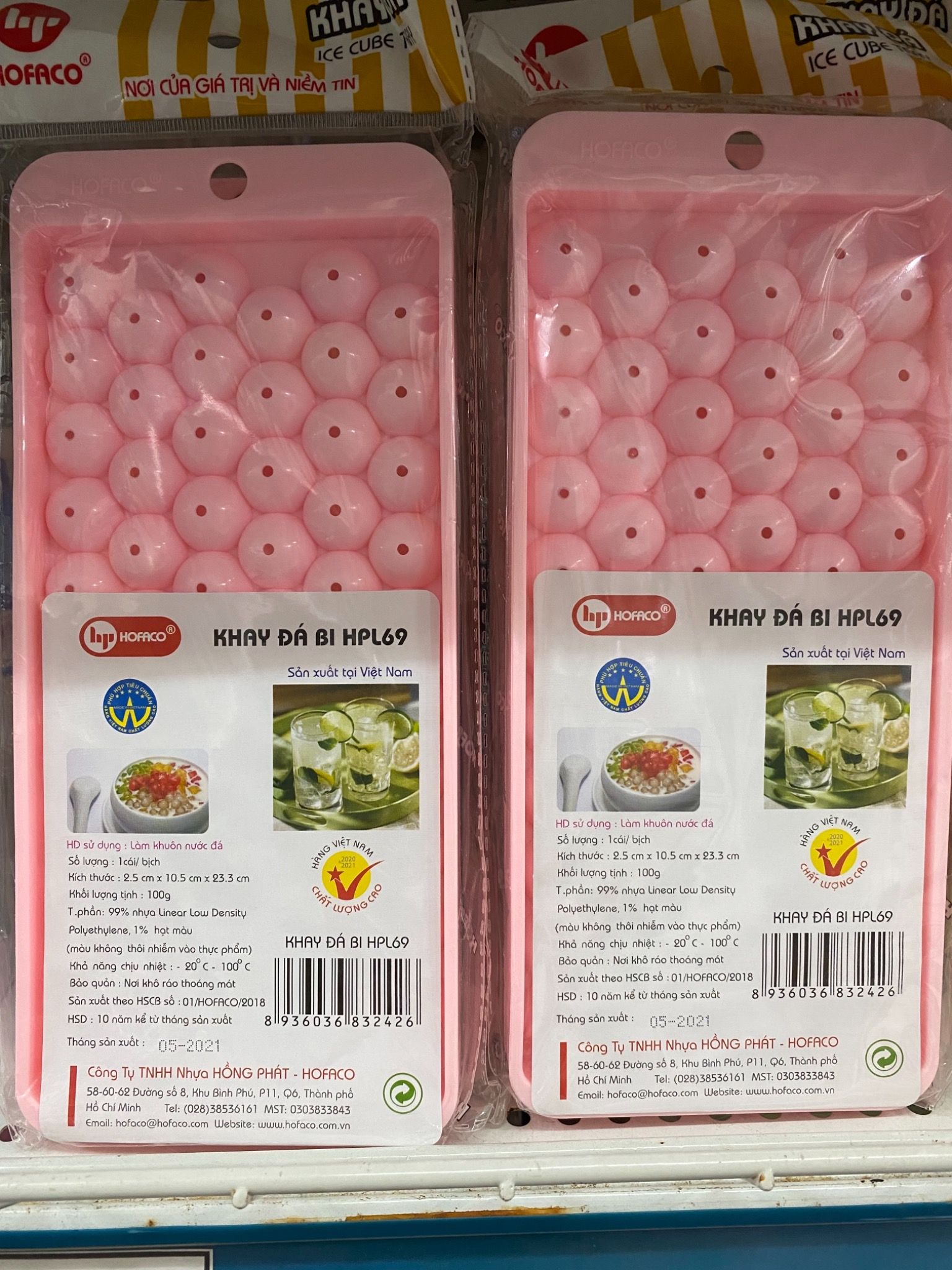  Khay đá bi HPL69 