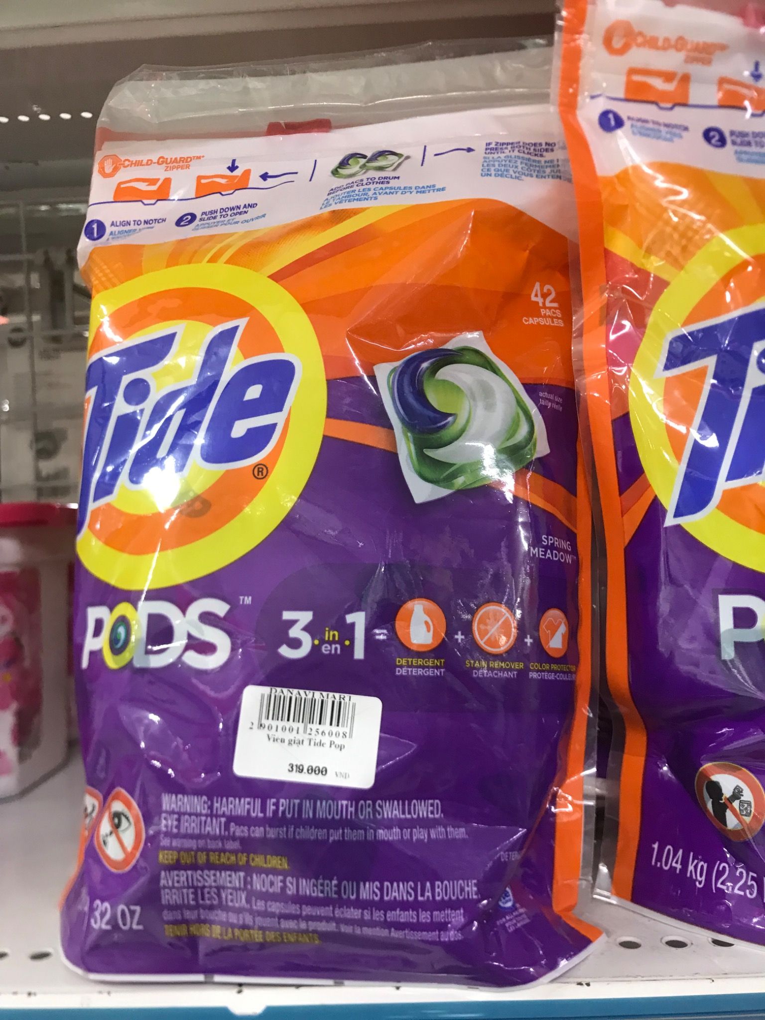  Viên giặt tide pop 