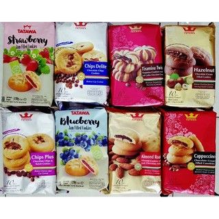  Bánh quy nhân mứt Tatawa 120g 