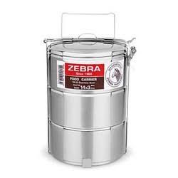  Camen inox zebra 14cm- 3 ngăn 150143 