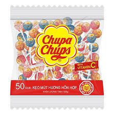  Kẹo Mút Chupa Chup Hỗn Hợp 50 que 