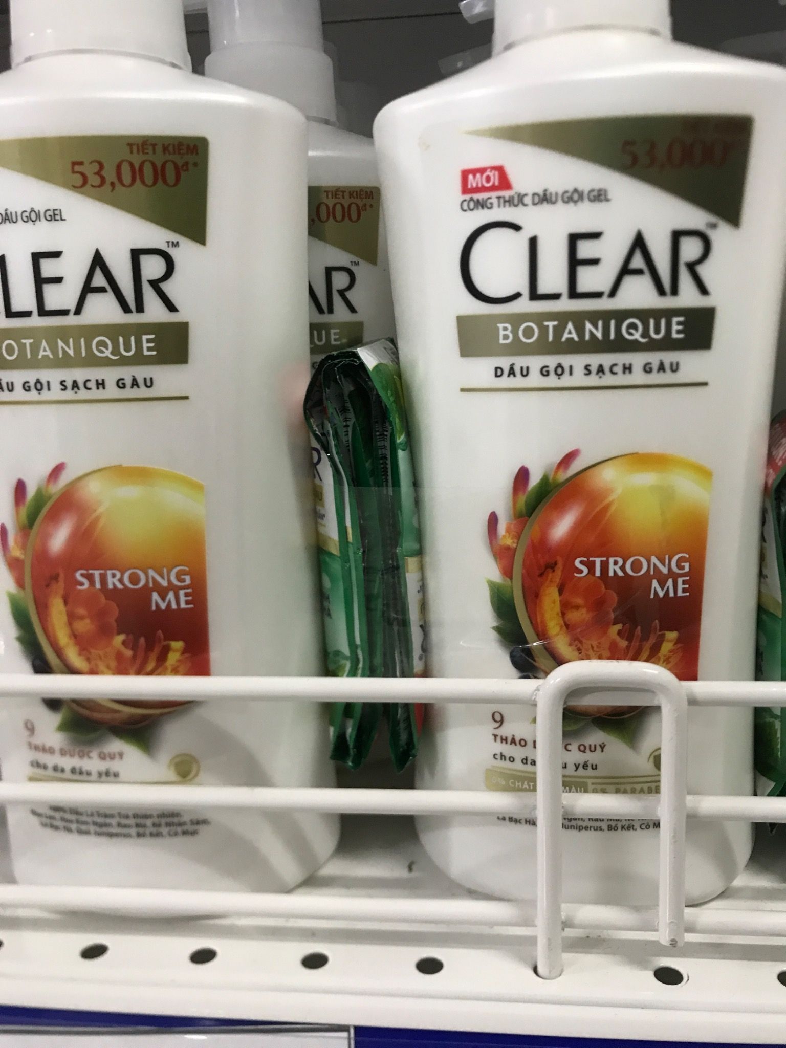  Dầu gội Clear thảo dược 630g 