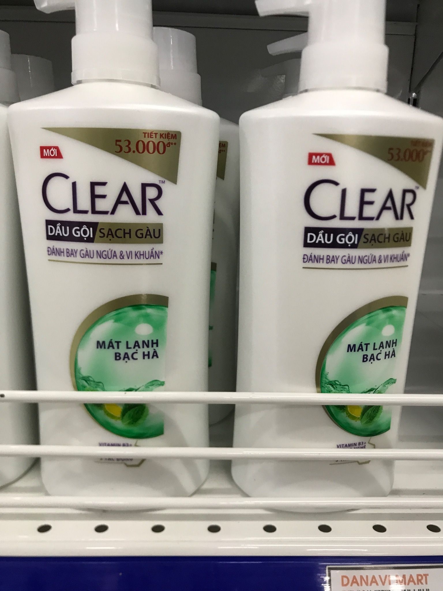 Dầu gội clear MLBH 630g 