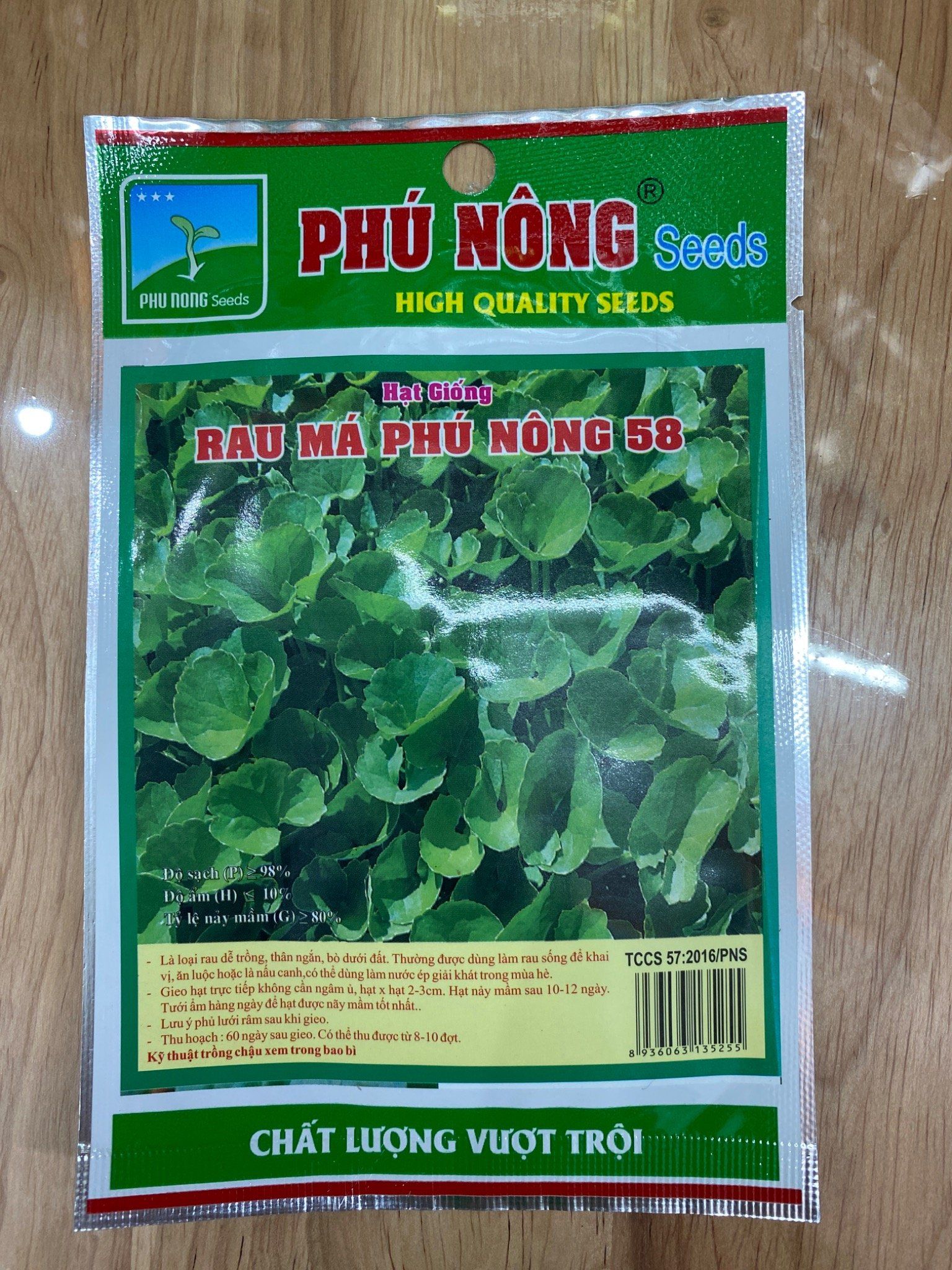  Rau má Phú nông 