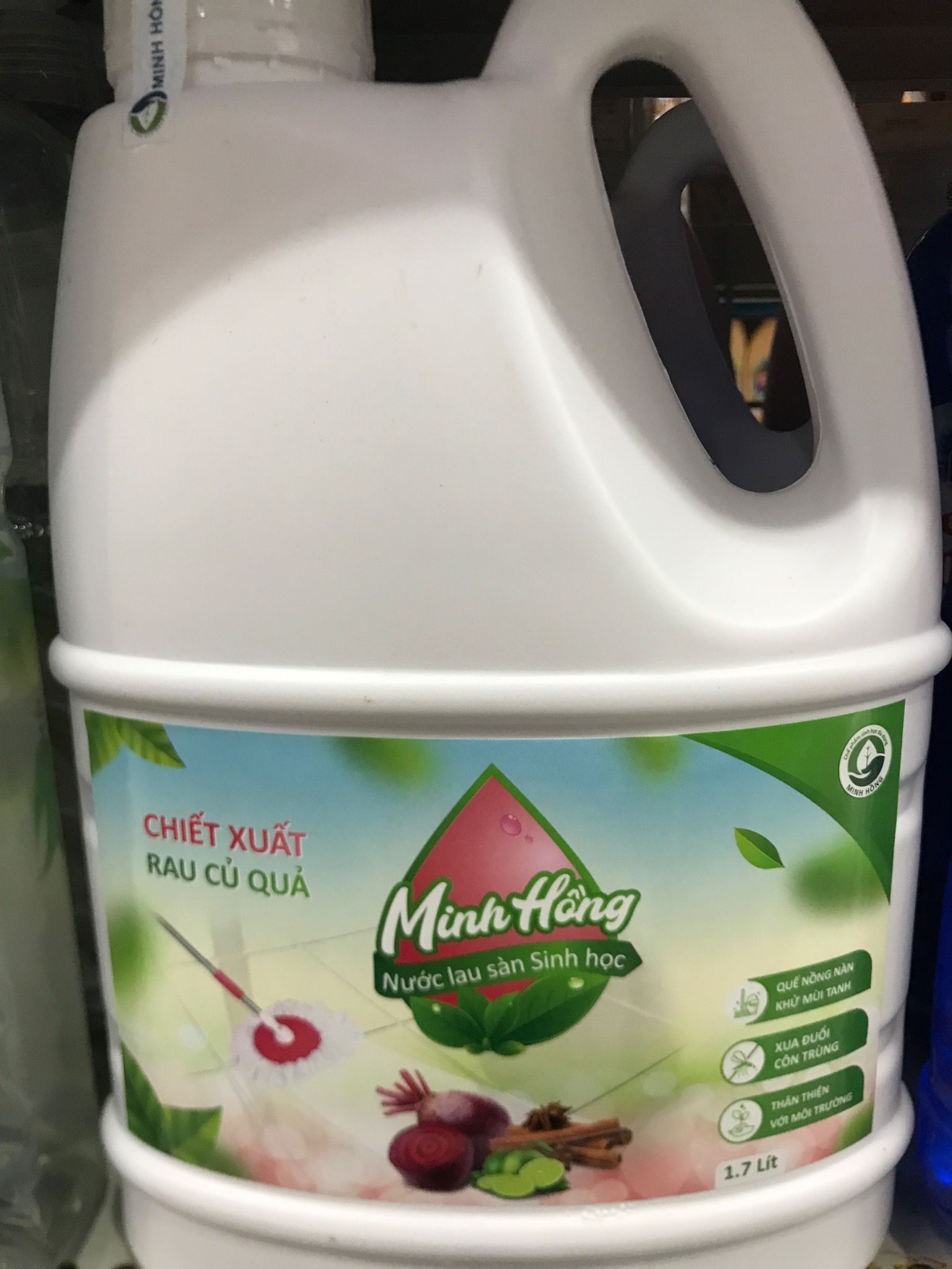  Nước lau sàn sinh học hương quế 1,7l 