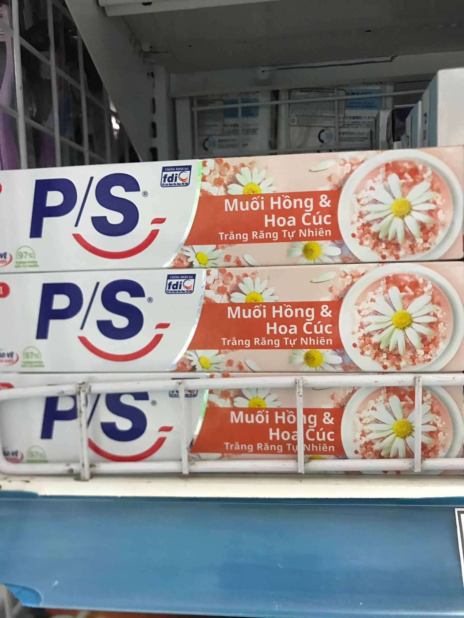  KĐR P/S muối hồng & hoa cúc 180g 