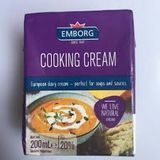  Kem Sữa Nấu Cooking Cream Emborg - 200ml 