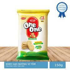  Bánh Gạo One One Vị Tôm ,Bò - 150g 