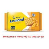  Bánh Bơ đậu phộng Julie's 180g 
