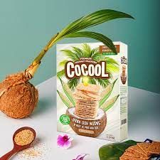  Bánh dừa nướng hoa dừa cocool 120g 