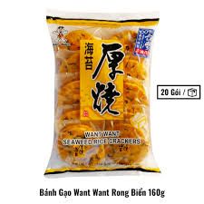  Bánh Gạo Rong Biển Want Want - 160g 