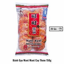  Bánh Gạo Cay Want Want - 150g 